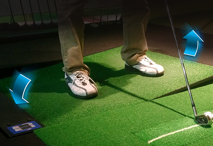 Uphill lie